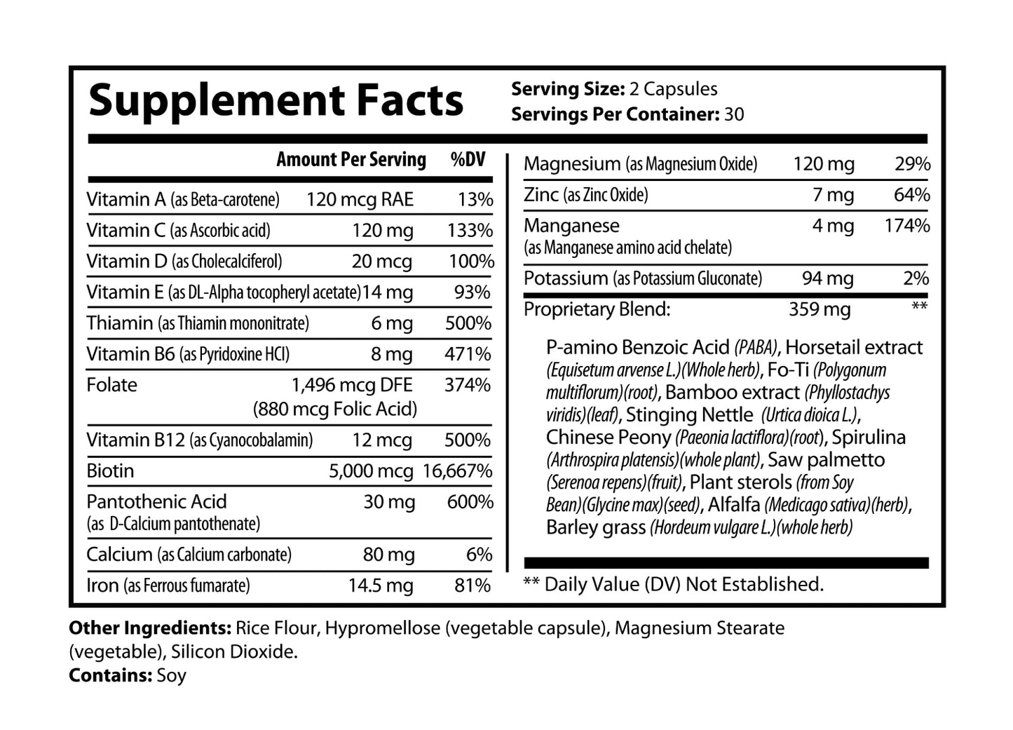 Shine – Hair, Skin & Nails