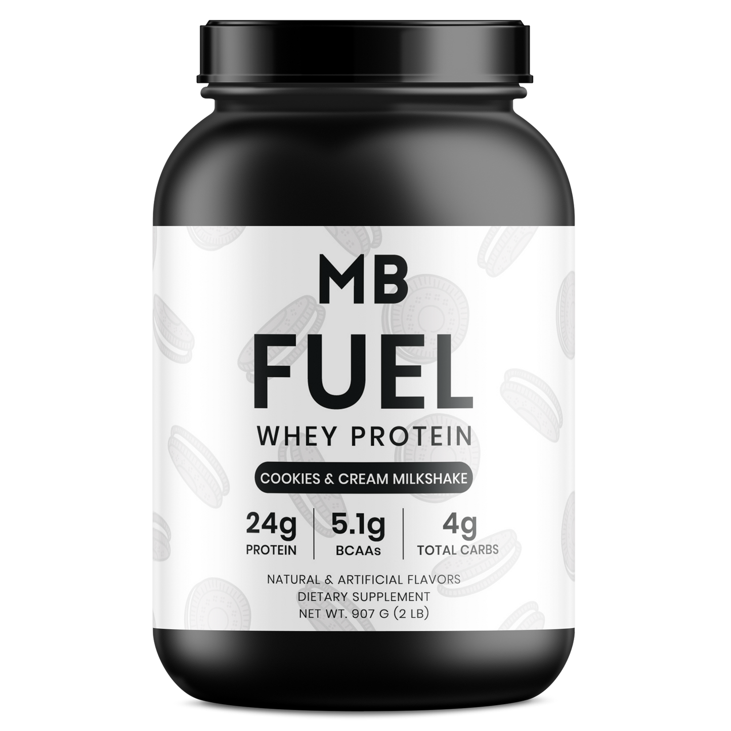 Fuel – Whey Protein (Cookies & Cream, 2lb)