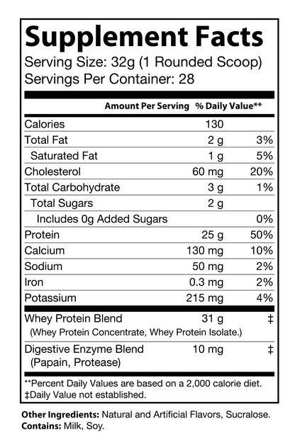 Fuel – Whey Protein (Cinnamon Swirl, 2lb)