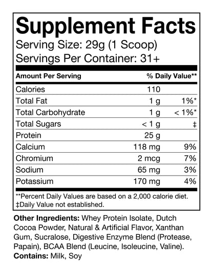 Fuel – Whey Isolate Protein (Chocolate, 2lb)