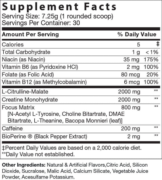 Charge – Pre-Workout - Fruit Punch