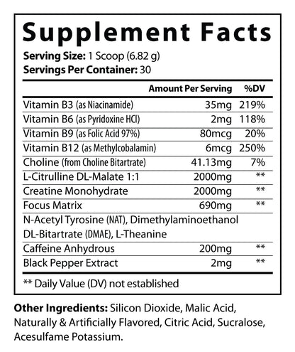 Charge – Pre-Workout - Fruit Punch