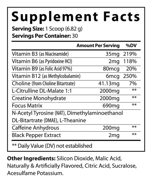 Charge – Pre-Workout - Fruit Punch