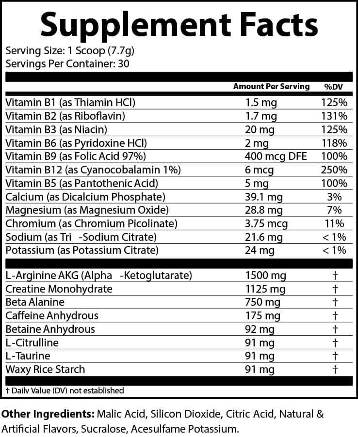 Charge – Pre-Workout - Watermelon