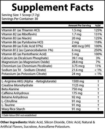 Charge – Pre-Workout - Watermelon
