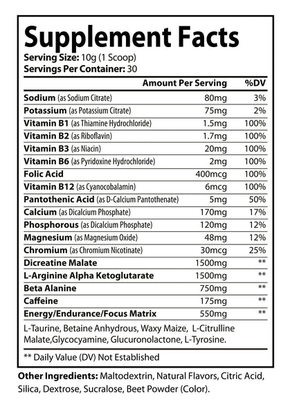 Charge – Pre-Workout - Watermelon