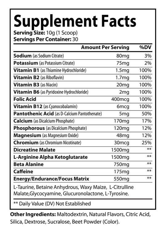 Charge – Pre-Workout - Watermelon